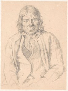 Brystbillede af svensk bonde af Wilhelm Marstrand