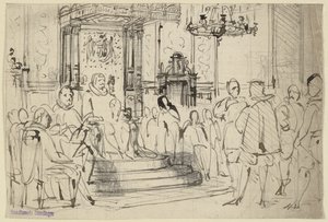 Christian IV i retten af Wilhelm Marstrand