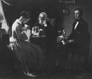 Frierens besøg af Wilhelm Marstrand