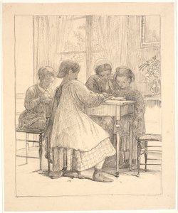 Lektielæsning af Wilhelm Marstrand