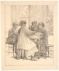 Lektielæsning af Wilhelm Marstrand