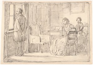 Skuffelse af Wilhelm Marstrand