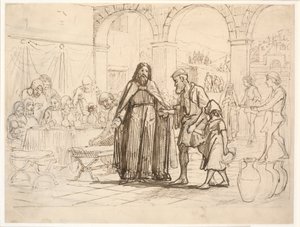 Parablen Den store nadver af Wilhelm Marstrand