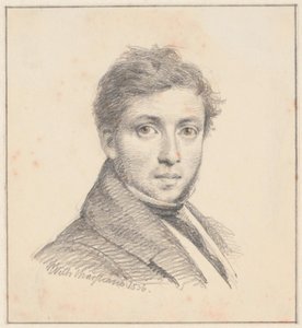 Portræt af C. Købke af Wilhelm Marstrand
