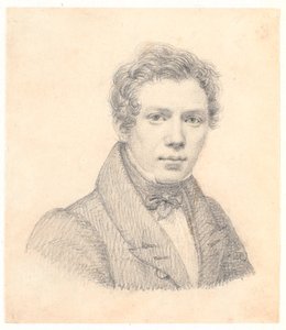 Selvportræt af Wilhelm Marstrand