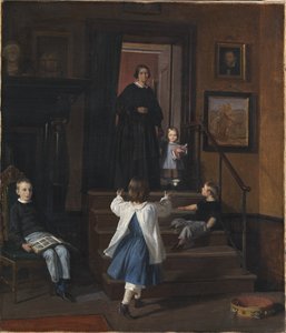 Kunstnerens Familie af Wilhelm Marstrand