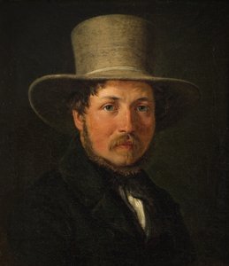 The Painter Christen Købke af Wilhelm Marstrand