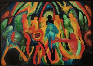 Indtog i Jerusalem (maleri på lærred)