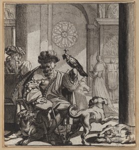 Narren går i kirke A La Fashion Fool af Wilhelm Stettler