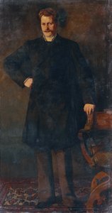 Kammersängeren Theodor Reichmann af Wilhelm Trübner