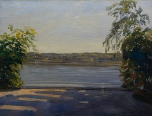 Starnberger See af Wilhelm Trübner