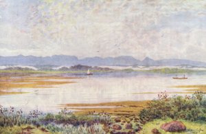 Ved Lakeside, set mod sydøst (farvelitografi)