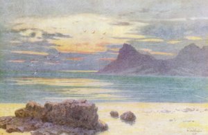 Hout Bay og Hangberg (farvelitografi)