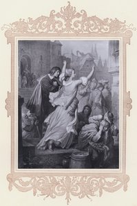 Clarchen, Egmont (litho) af Wilhelm von (after) Kaulbach