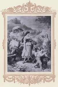 Dorothea og emigranterne, Hermann og Dorothea (litho)
