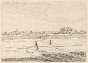 Schwabing af Wilhelm von Kobell