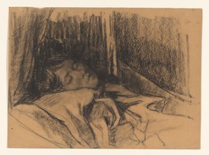 Wilhelmus Johannes Steenhoffs hustru, i seng