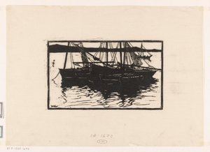 Skibe fortøjet i Concarneau
