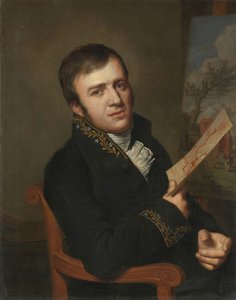 Jan (Baptist) Kobell II (1778-1814), maler, i uniform af et medlem af Det Kongelige Institut for Videnskab, Litteratur og Fine Kunster