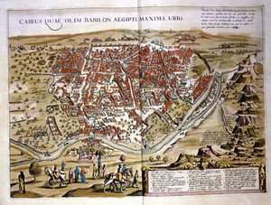 Cairo. Atlas af Wilhelm Blaeu, Amsterdam 1630. af Willem Blaeu