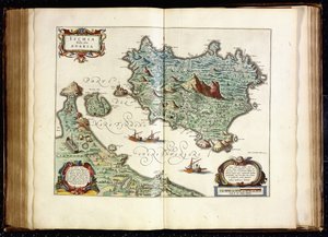 Ischia, 1642dani af Willem Blaeu