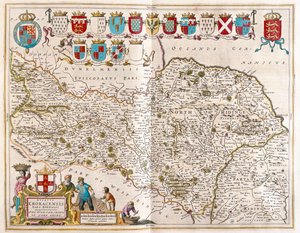 Den nordlige del af Yorkshire, i 