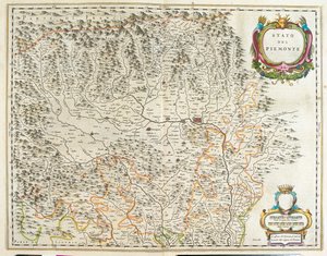 Piemont, Aosta-dalen og Ligurien, Italien, i 