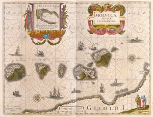 Krydderøerne og øen Bachian (Batjan), i 