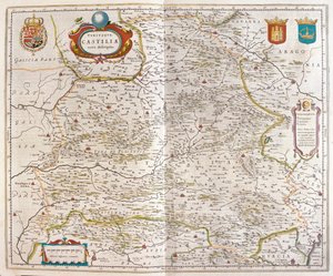 Zaragoza, Valencia, Alicante, Cartagena, Madrid, Cordoba, Sevilla, Salamanca, Palencia, Segovia, Toledo, Cuenca, Granada, i 