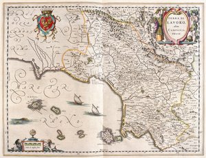 regionen Campania, Italien, i 