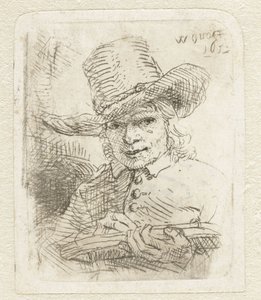 Selvportræt af Willem Drost