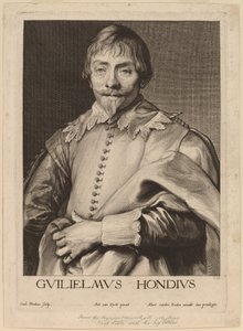 Willem Hondius af Willem Hondius after Sir Anthony van Dyck
