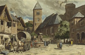 Gadebillede, Holland, 10. århundrede