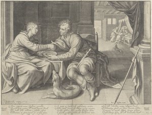 Esau sælger sin førstefødselsret til Jakob