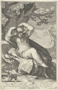 Judas Iskariot hænger sig selv Judas Iskariot (titel på objekt) Syndere fra Det Gamle og Nye Testamente (serietitel)