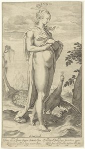 Juno med påfugl Iuno (titel på objekt) Judgment of Paris (serietitel)