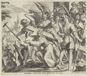 Cruising Throne of Justice (serietitel) af Willem Isaacsz. van Swanenburg