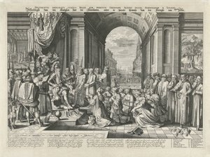 Tyranni af Alba, ca. 1569 Delineatio deplorati status Belgien sub immensa tyrannide Albani ducis, Ferdinandi a Toledo (titel på objektet) Billede af den elendige stat Holland, under Hertoghe of Albas grusomme tyranni (titel på af Willem Jacobsz Delff (attributed to)