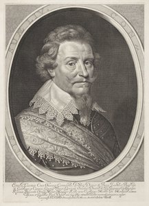 Portræt af Ernst Casimir, greve af Nassau-Dietz af Willem Jacobsz Delff