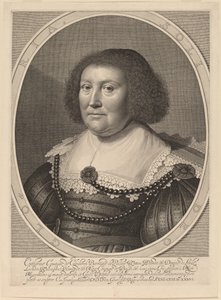Catherine, grevinde af Pallandt af Willem Jacobsz Delff after Michiel van Miereveld