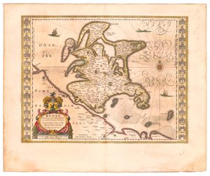 Rügen Fra: The Theatre of the World..., 1645 af Willem Janszoon Blaeu