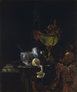 Stilleben med Nautilus Cup