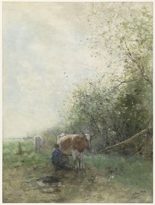 Malketid af Willem Maris