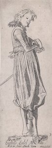 Engelsk adelsmand, fra adelsmænd fra forskellige lande, tavle 3, ca. 1615. af Willem Pietersz. Buytewech