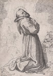 St. Francis, ca. 1612-13. af Willem Pietersz. Buytewech
