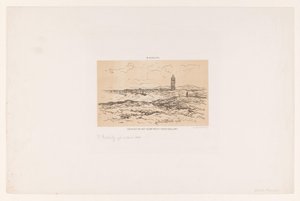 Udsigt over landsbyen West-Terschelling (titel på objekt)