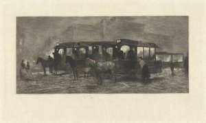 Square om natten af Willem Steelink (II)