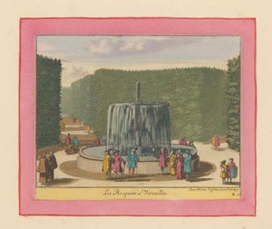 Brunnen in den Bosketten der Gärten von Versailles af Willem Swidde