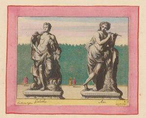 Statuen von Galatea und Acis af Willem Swidde