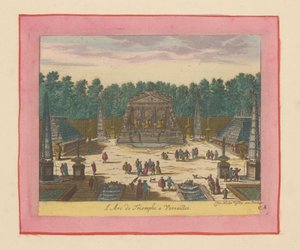 Triumphbogen in den Gärten von Versailles af Willem Swidde